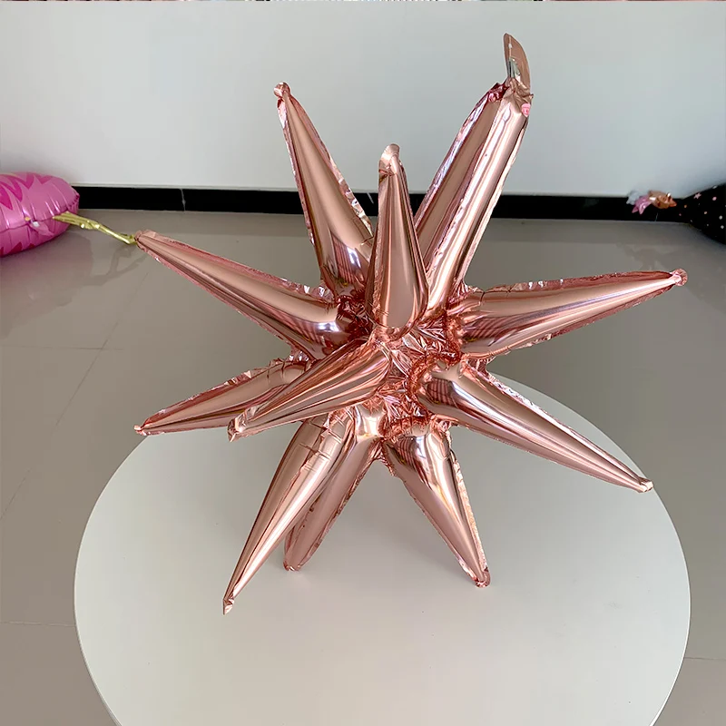 بالونات فويل نجمي للأطفال ، بالونات هواء ، ستاربوست ، وردة ، ذهب ، فضة ، ذهب ، انفجار ، عيد ميلاد ، عيد ميلاد ، ديكور زفاف ، 1: 2 كريسماس ، 5: #6