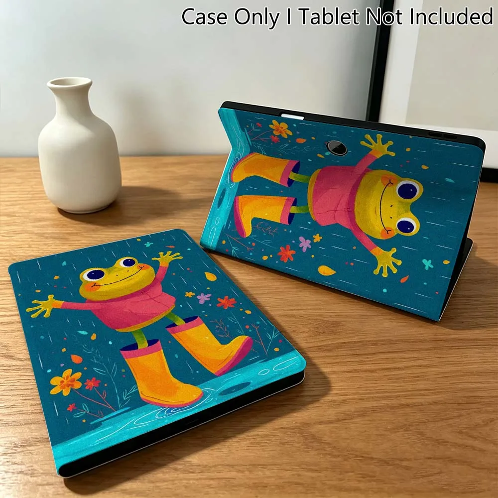 Creative Frog Design For OPPO VIVO IQOO OnePlus Realme Infinix Pad Pro 13 12.1 11.61 11.4 11 inch Tablet Case Gift