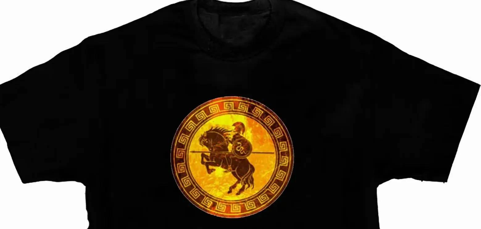 

Greek Roman Gladiator Spartacus Athena Spartan T Shirt. Short Sleeve 100% Cotton Casual T-shirts Loose Top Size S-3XL