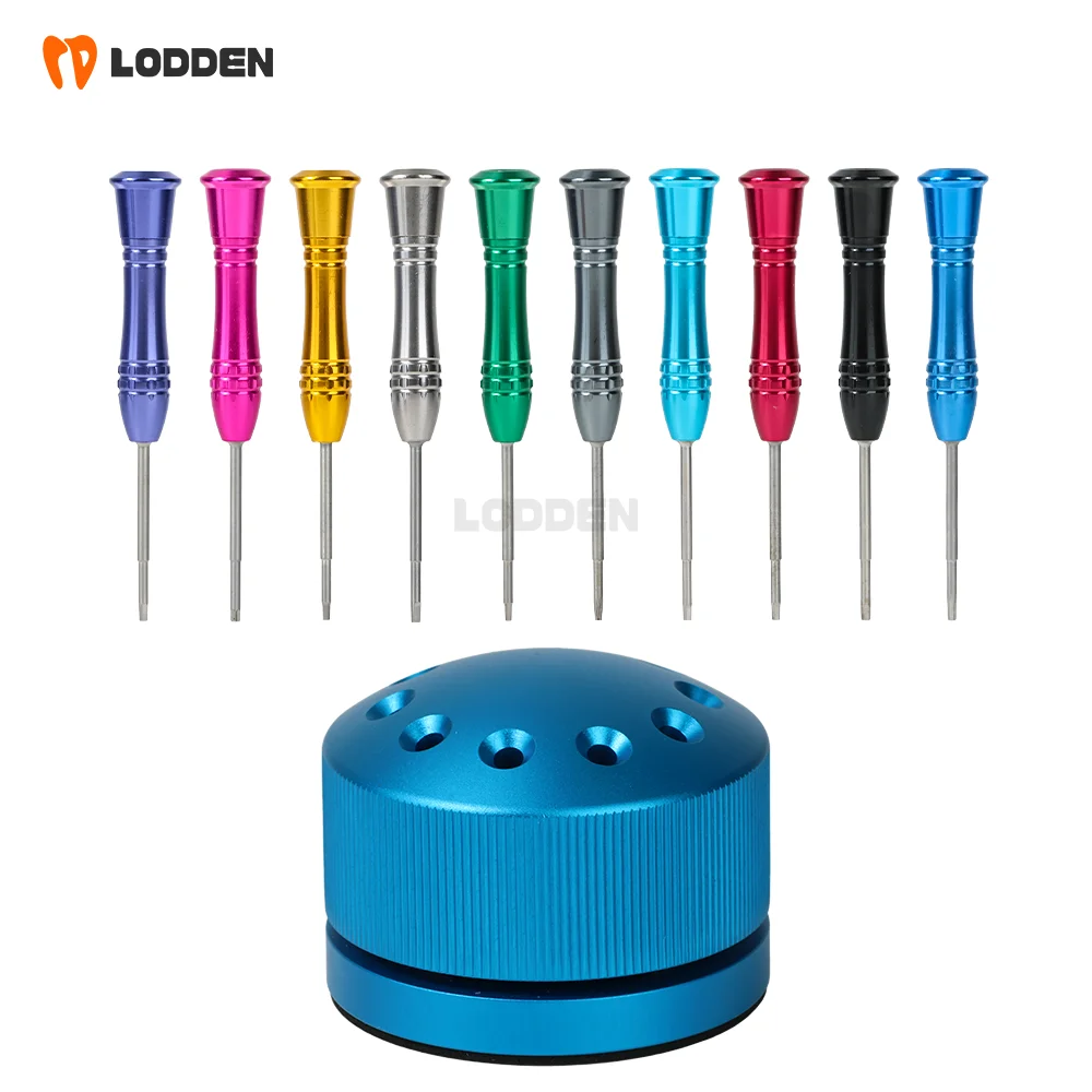 Dental Laboratory Stainless Steel Driver Dentistry Tool Kit Micro Screwdriver Dentist Instrument Equipment Implant Screw