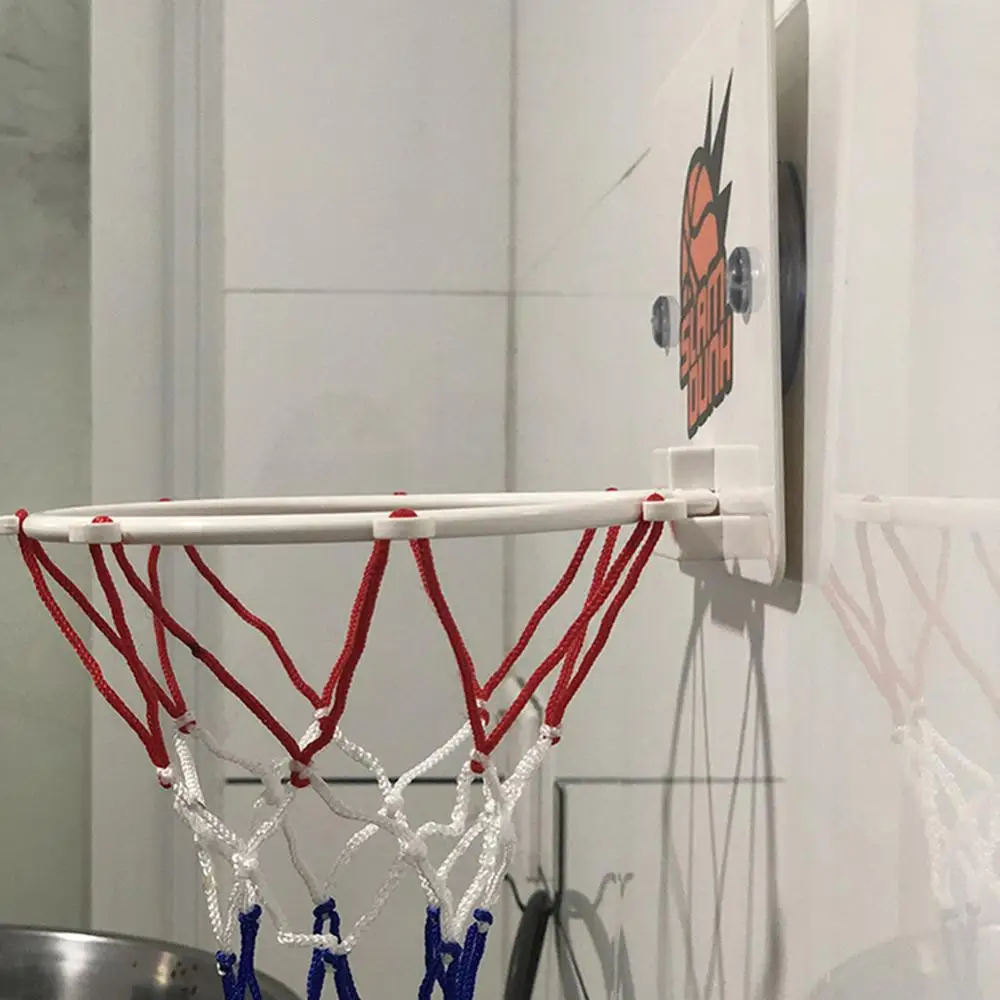 Portable Exercise Basketball Hoop Set Indoor Home Portable Funny Mini Basketball Hoop Toy Wall Frame Stand Set for Kids Adults