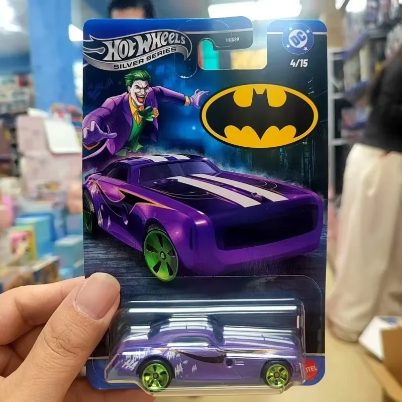 ของแท้ฮอตวีลส์ Hdg89-S แบทแมนธีมซีรีส์อัลลอยด์ได-คาสติ้งโมเดลของเล่นรถคอลเลกชันตกแต่งของขวัญวันเกิดเซอร์ไพรส์
