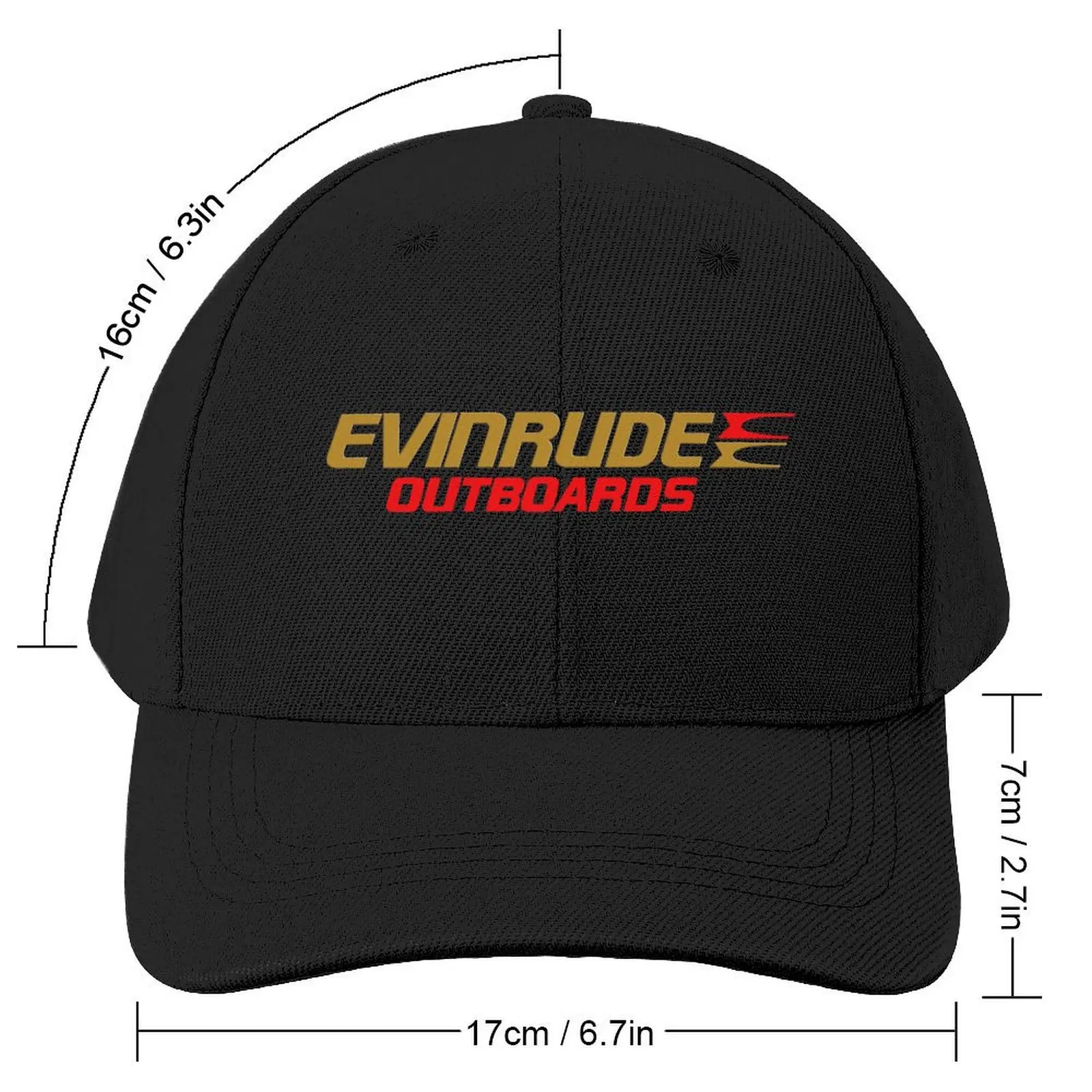 EVINRUDE OUTBOARDS Baseball Cap Bobble Hat Custom Cap sun hat hard hat Women Caps Men's