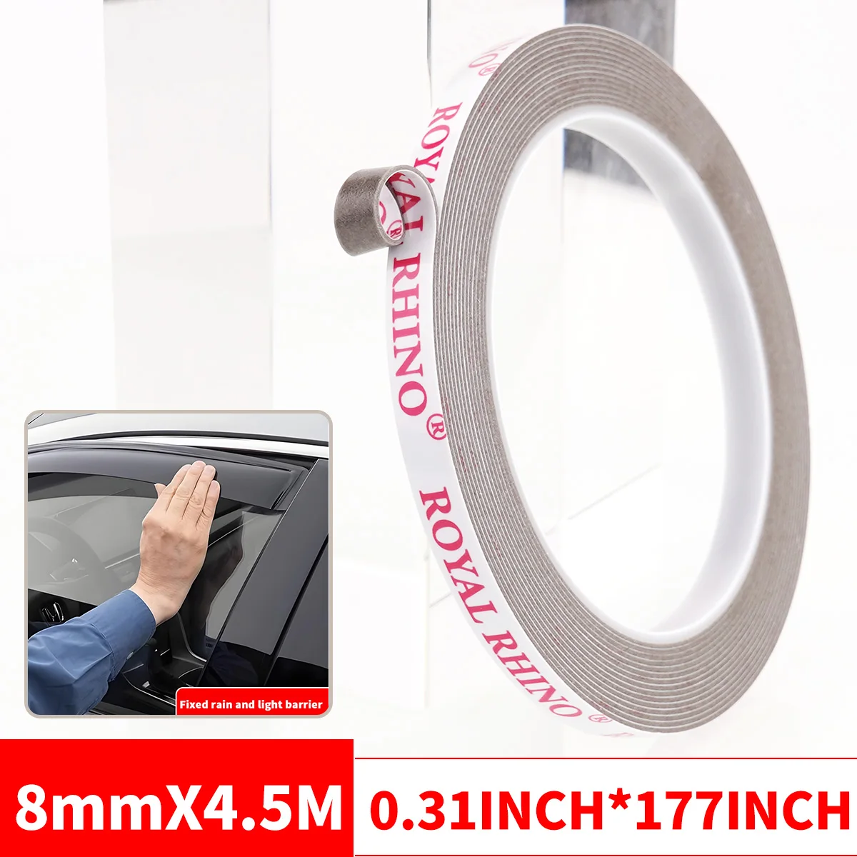450CM Extra Sterke Dubbelzijdige Tape Kleefband Auto Speciaal Afscheurbaar Zonder Sporen Te Laat Achter, Hoge Viscositeit Montage Bevestiging Kleverig