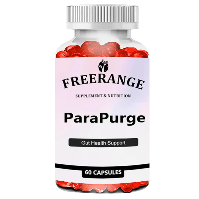 مكملات دعم الأمعاء والقولون لمساعدة النساء والرجال على تنظيف أمعاءهم والقولون، تركيبة غير كائنات معدلة وراثيًا، 60 كبسولة