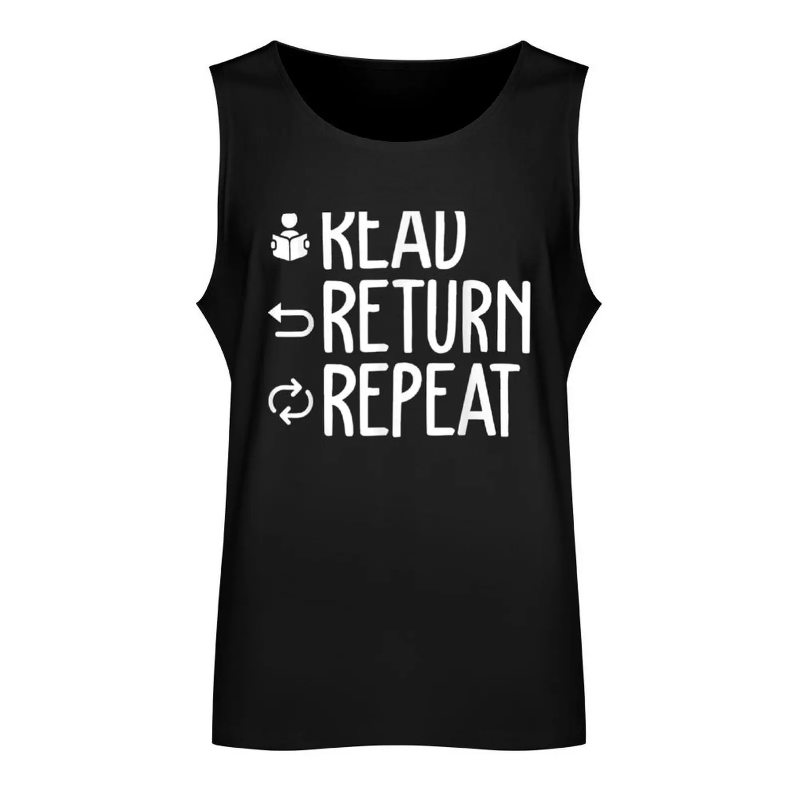 Funny Library Themed Art Librarian Men Women Library Worker Tank Top muscular man t shirt gym Vest T-shirt sports