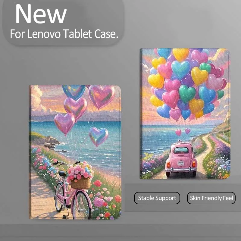 

Love Bike Car Gift For Xiaoxin Lenovo Tab Pad K11 K10 M10 P11 3rd Plus Pro Legion Y700 Y900 Gen4 2 Tablet Case