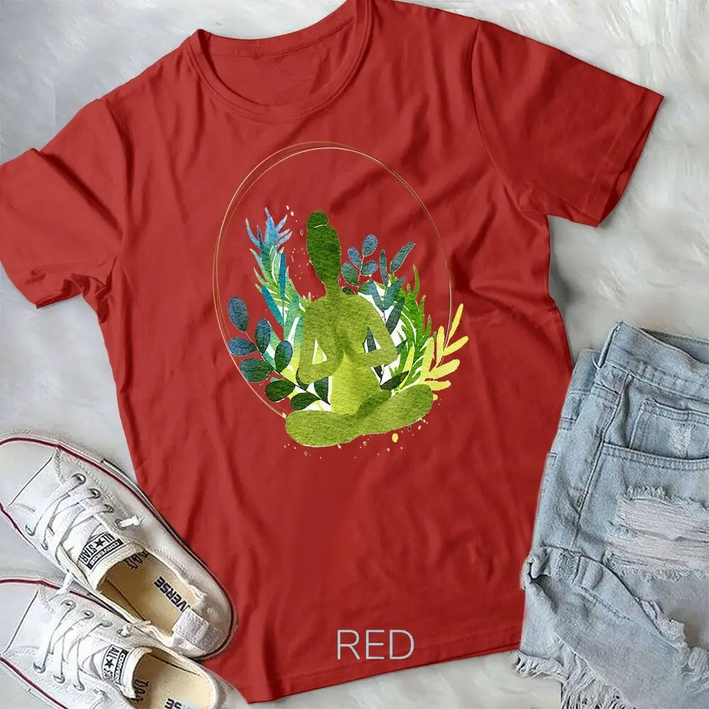 Meditation - Best Yoga Plant Unisex T-shirt