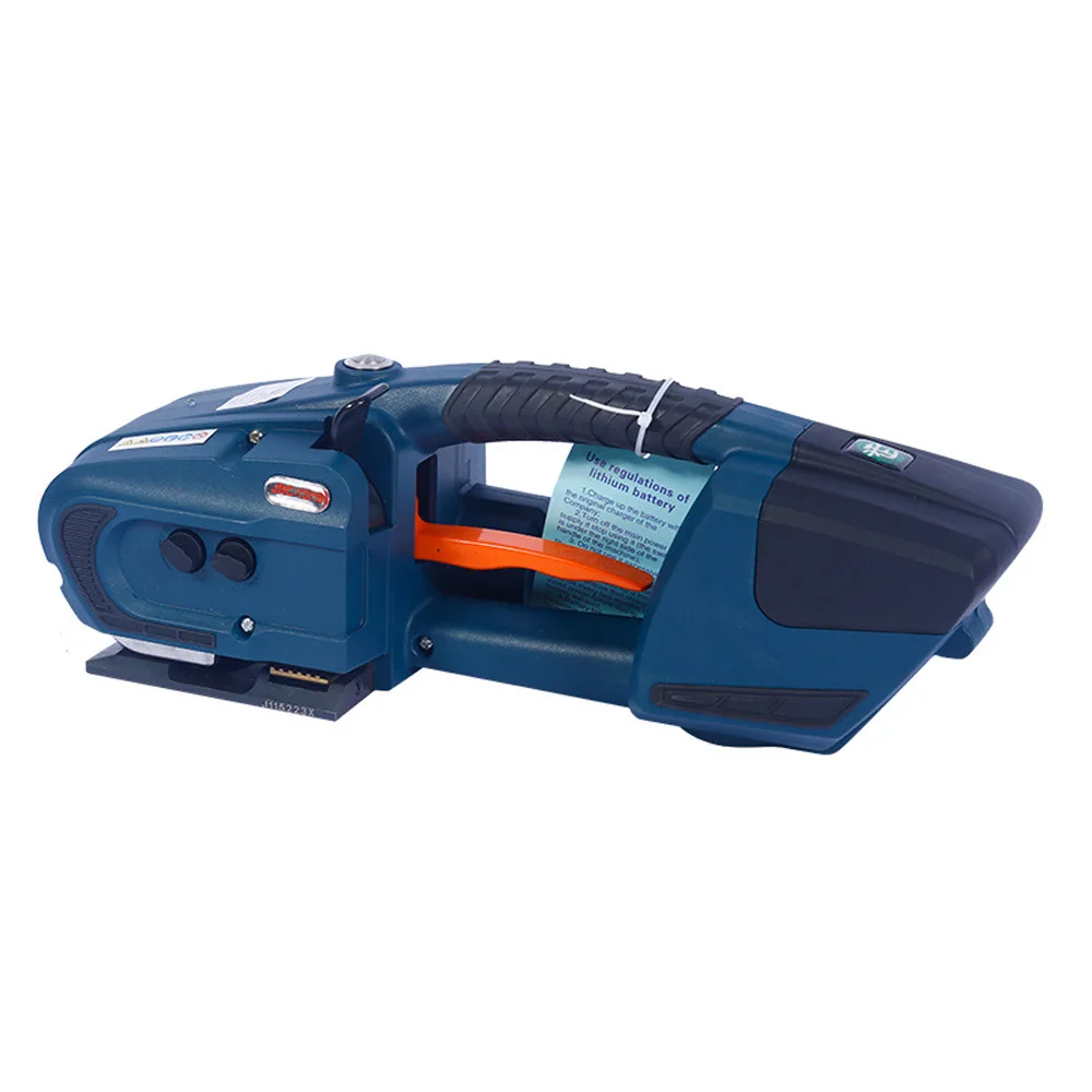 Electric baler Strapping Machine for 13mm-16mm PET/ PP Plastic straps Powered Pallet wrapping Machine With 2 batteries