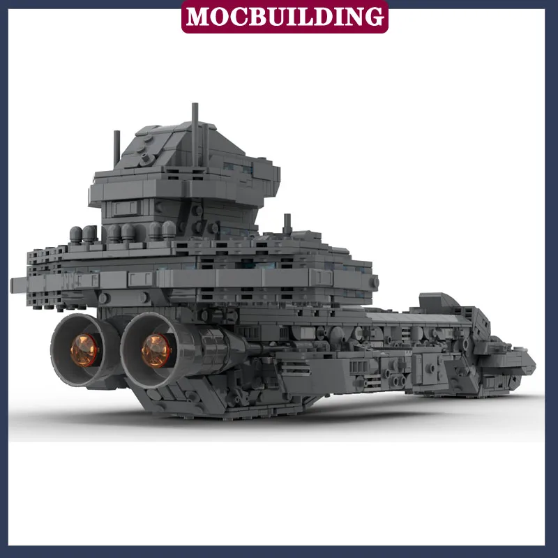 MOC Space Movie X-303 Spaceship Model Building Block Assembly Military Collection Series Toy Gifts