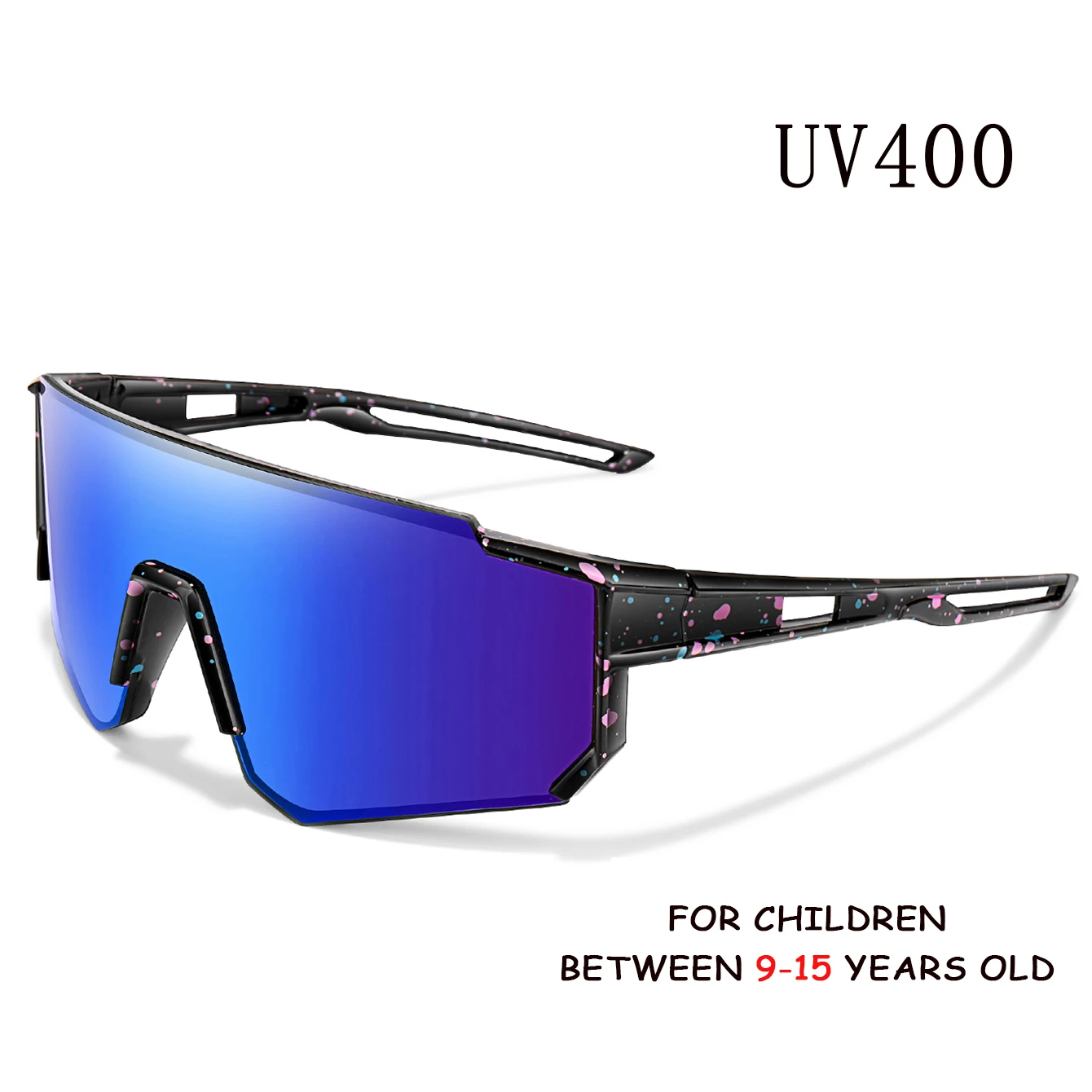 سن 9-15 الشباب الدراجات نظارات المراهقين النظارات الشمسية الجبلية دراجة دراجة نظارات البيسبول الأطفال الرياضة في الهواء الطلق بنين بنات UV400