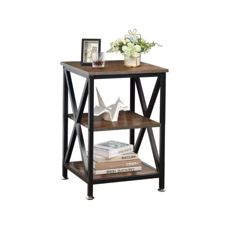 

&c Modern High Quality Solid Wood Iron Elegant Luxury Villa Coffee Table