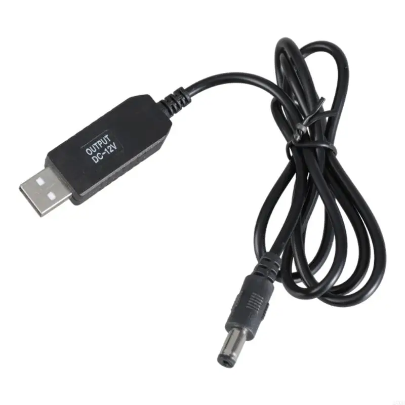 270B USB 5V ~ DC5521 12V 저전력 전자 장치 용 컨버터 케이블