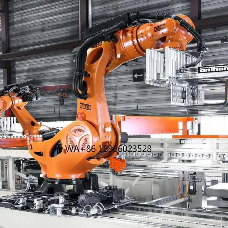 Industrial Robot Arm 6 Axis  KR 1000 Titan 1000 Payload 3202 Reach With Gripper For Palletizing Material Handling Robot