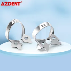 1pc Dental Rubber Dam Clamps AZDENT Stainless Steel Endodontic Restorative Barrier Clips Dentistry Instruments