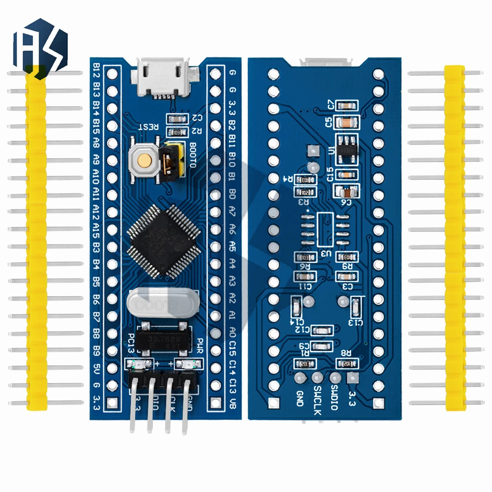 STM32F030C8T6 ARM Cortex-M0 Entwicklungsboard – Kompaktes Minimumsystemmodul mit Arduino-kompatiblen Pins für Arduino
