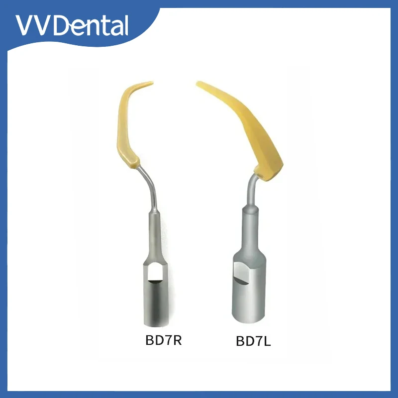 VVDental Ultrasonic Scaler Tip Dental Cleaning Implant Ceramic Orthodontic Teeth Tools Fit SATELEC/DTE Handpiece Scaler Tips