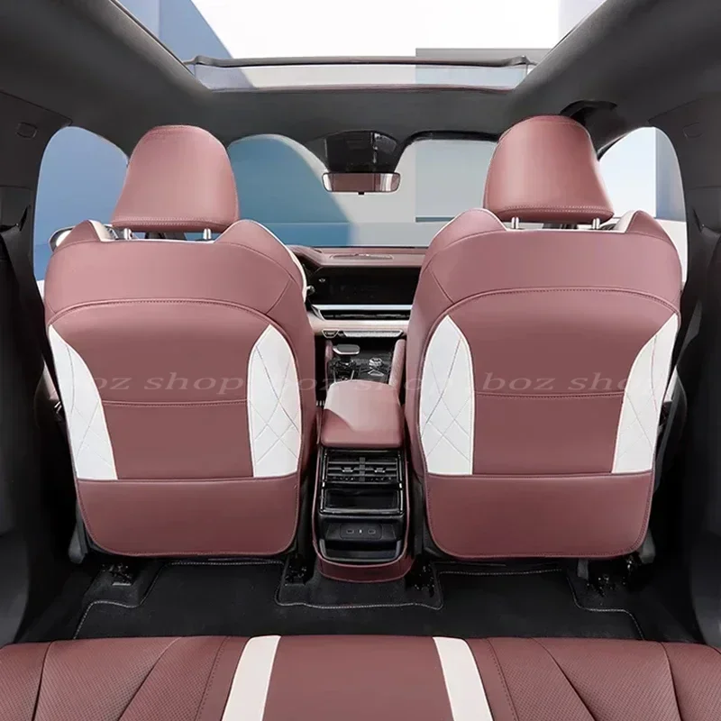 

For GEELY Monjaro KX11 Xingyue L After 2023 All-inclusive Car Seat Anti-kick Pad Protective Mat Interior Modification Supplies