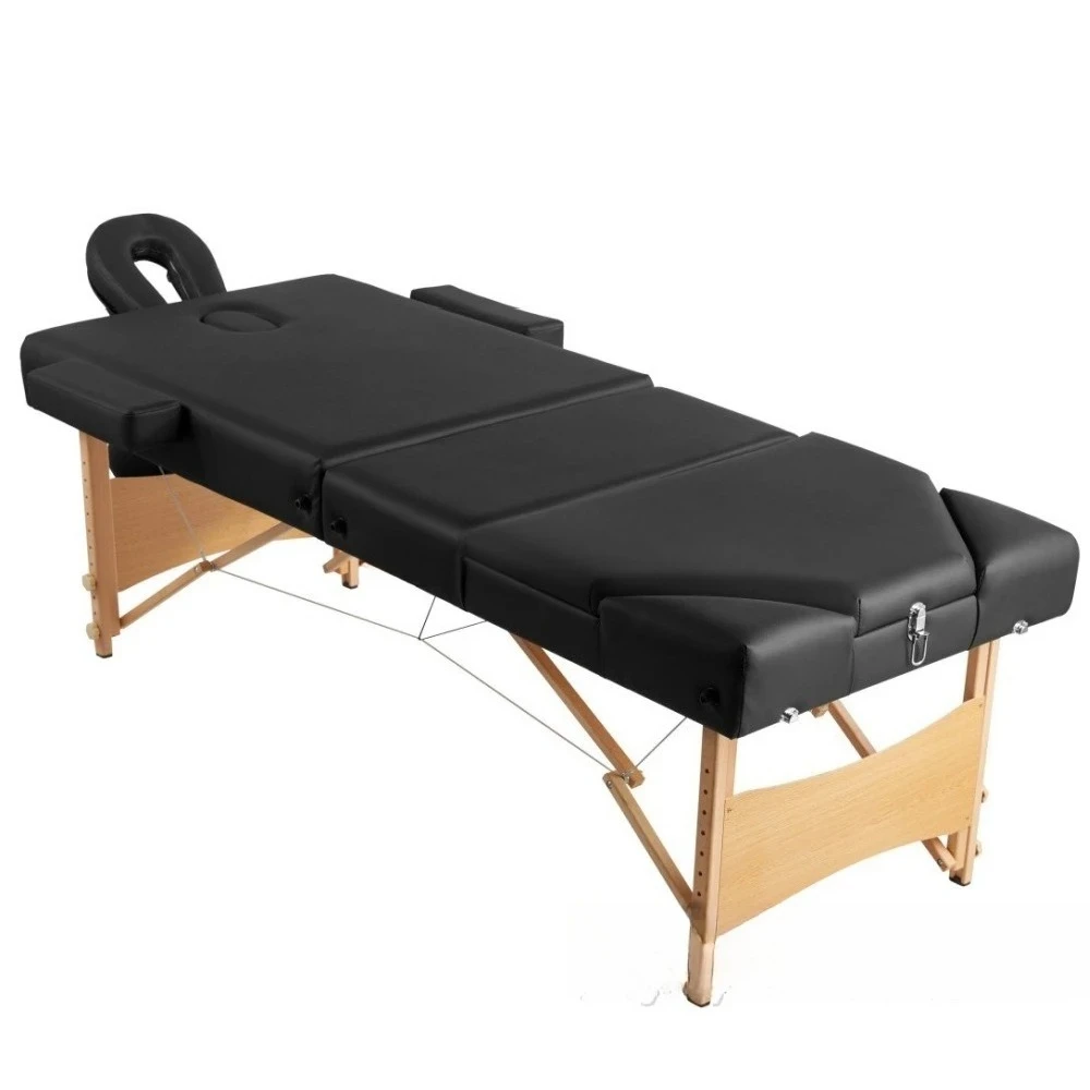 

Beauty massage chair folding portable thickened tattoo chair massage bed