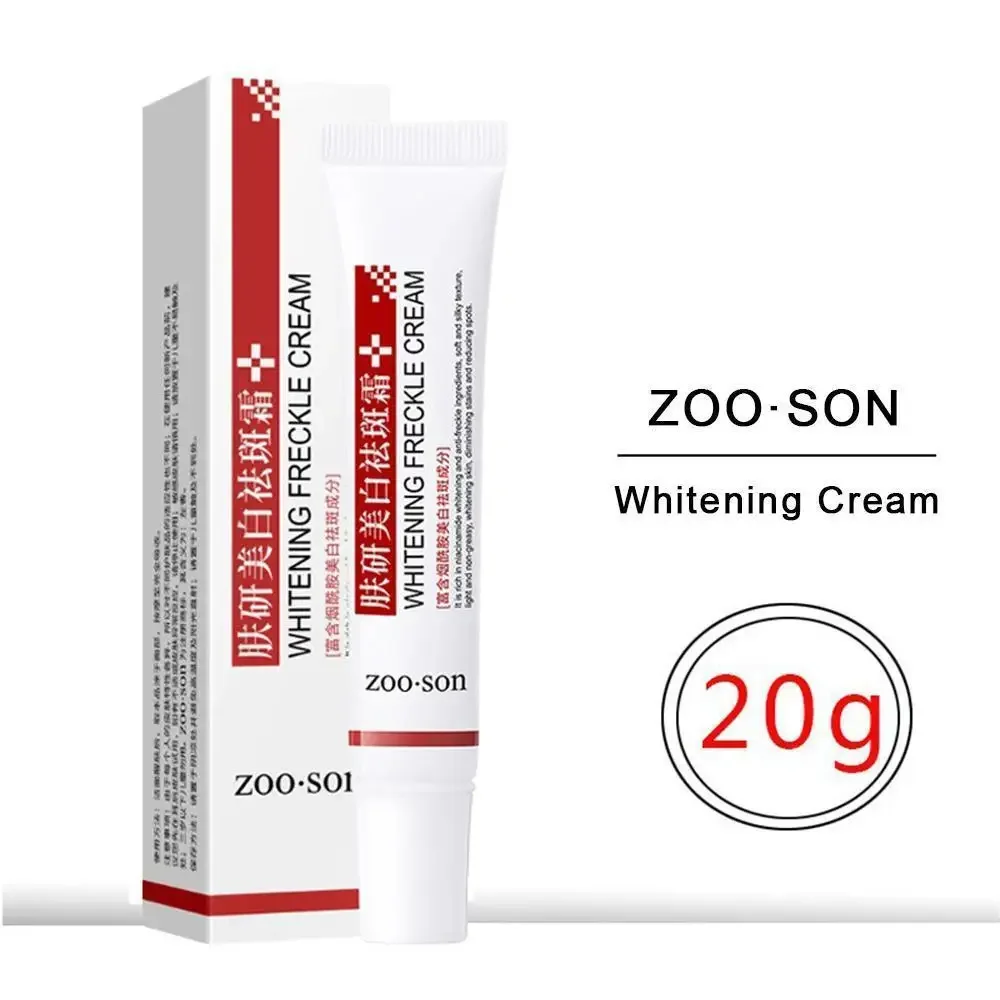 Whitening Freckle Cream 20g Remove Dark Spots Anti Freckle Face Creams Niacinamide Fade Pigmentation Melasma Brighten Skin Care
