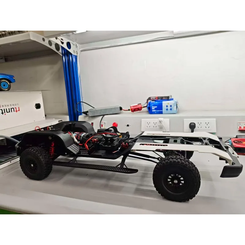 บังโคลนหลังแบบพิมพ์ 3 มิติ สำหรับรถ KM 1/8 Dodge RAM 1500 RC Crawler, อะไหล่แต่งบังโคลนล้อหลัง