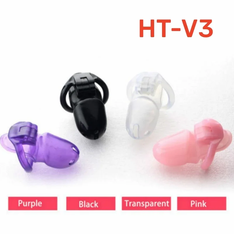 Holy Trainer HT V3 Male Chastity Cock Cage Auxiliary Chastity Belt Adult Game 4 Colors Chastity Device With 4 Cock Ring Sex Toys