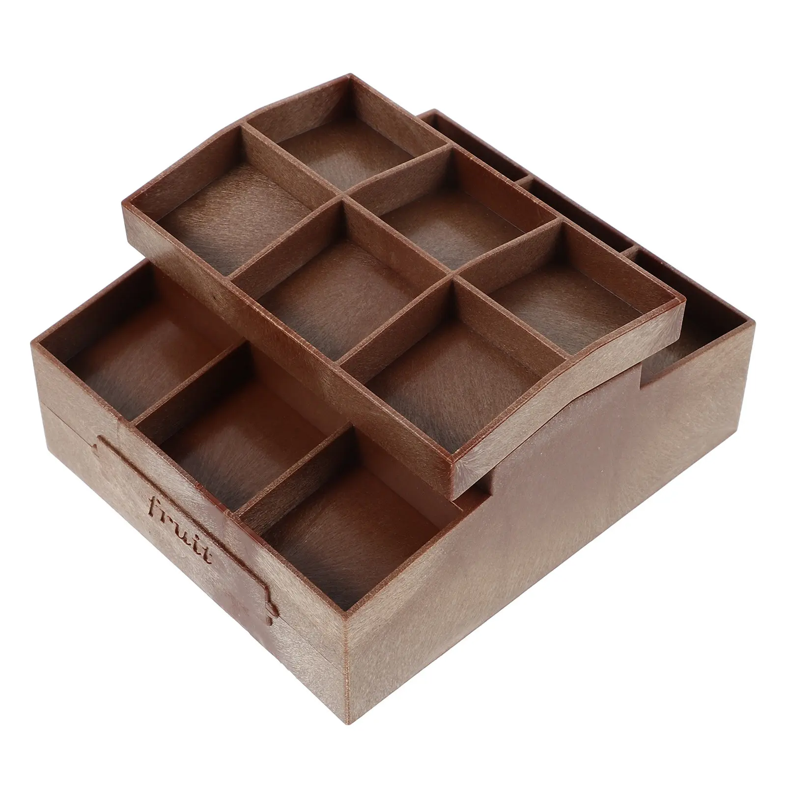 

Miniature Fruit and Snack Shelf for Dollhouse Realistic Vibrant Color Display Rack Enhances Imaginative Play Fine Motor Skills