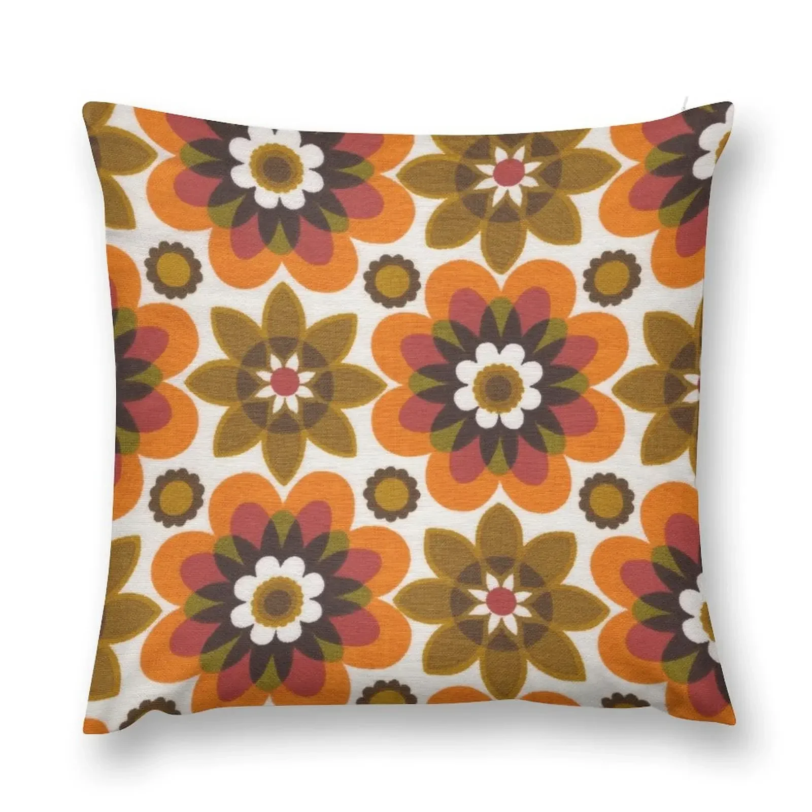 

Hippie chic flowers Throw Pillow Throw Pillow Sofa Cover pillow