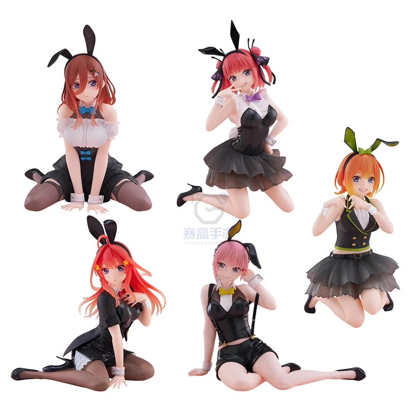 Authentieke TAITO TheQuintessentialQuintuplets Nakano Miku Rabbit Girl Landscape Action Figure Handgemaakte Anime Merchandise Ornament