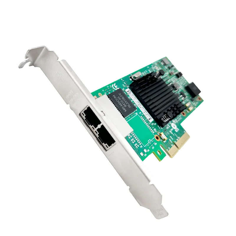 I350-T2  Dual Port 1Gb RJ45 PCIe x4 Ethernet network card, machine vision, industrial camera, image capture card