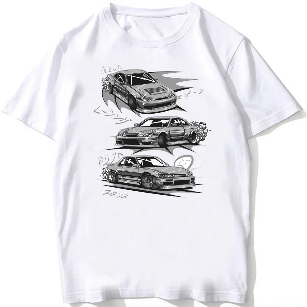 Silvia Generations S14 Kouki vs Zenki Style T Shirt Silvia S13 SR20 Powered T-Shirt Unisex Men Short Sleeve Hip Hop Boy Art Tees