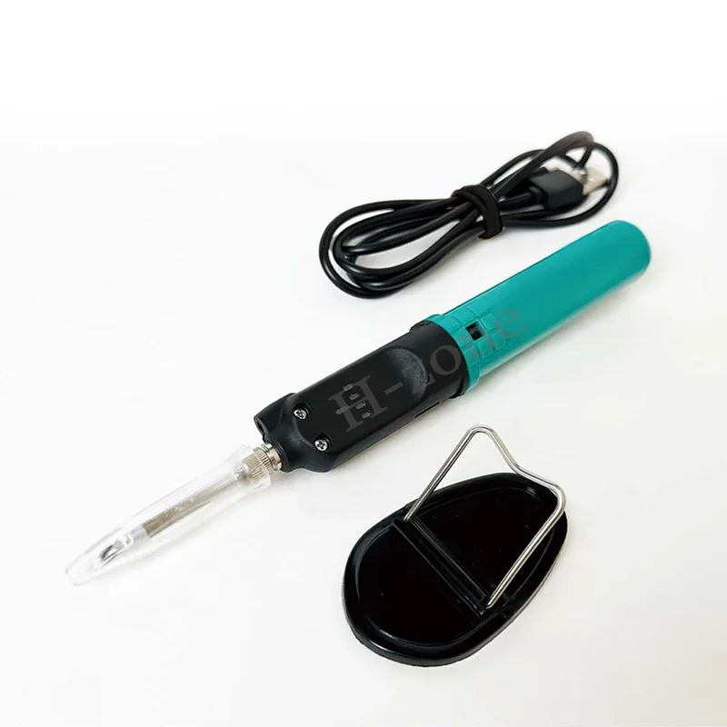 Pro'sKit USB LED Rechargeable Soldering Iron Kit Mini Wireless Adjustable Temperature Smart Soldering Tool Belt Automatic Sleep