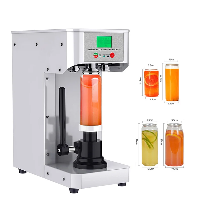 beverage cans, plastic cups and bottles, sealing machine, can sealing machine, simple operation and competitive price