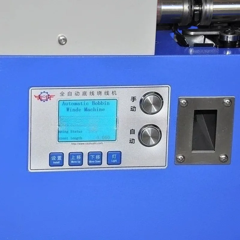 Ful Automatic Bobbin Winding hine Shuttle Core Bottom Thread Coiler High Speed Auto Winding For Embroidery Sewing hine