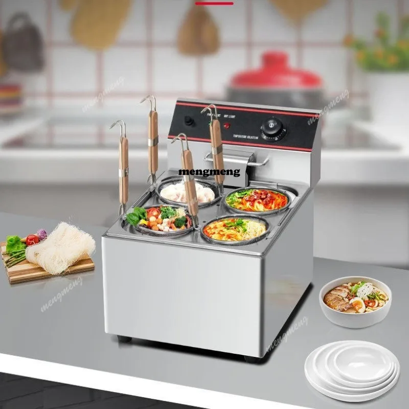 

commercial electric noodle cooking stove electric noodle cooking pot stainless steel noodle cooking machine Mala ironing machine