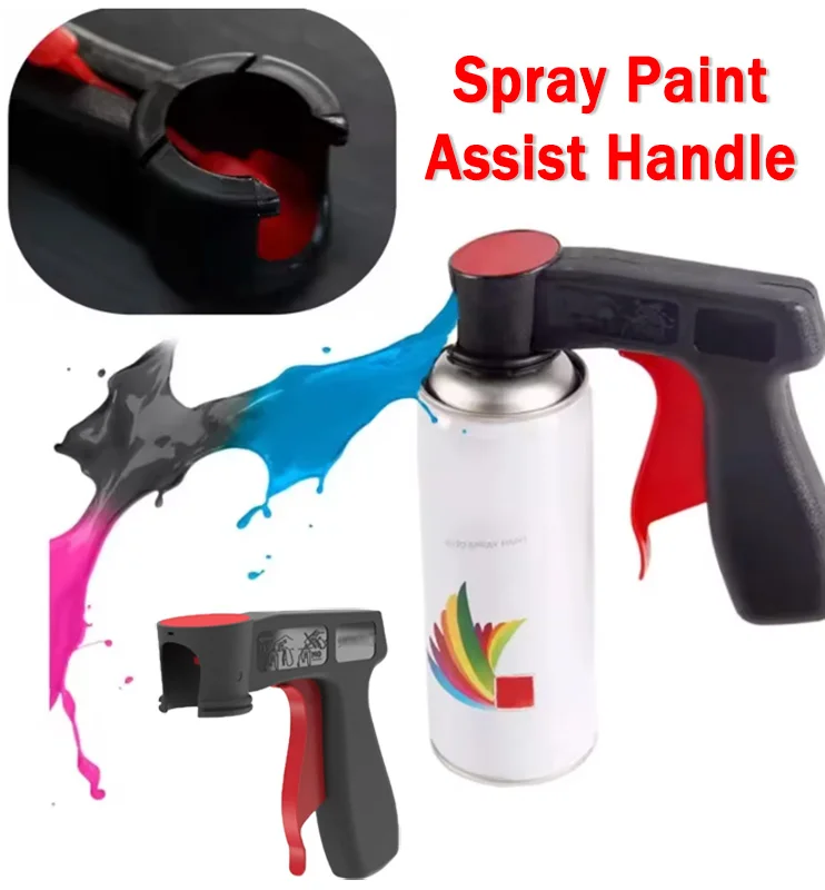 

Portable Power Spray Gun Universal Self-Paint Renovation and Color Change Handle Car Painting Tool Spray Nozzle