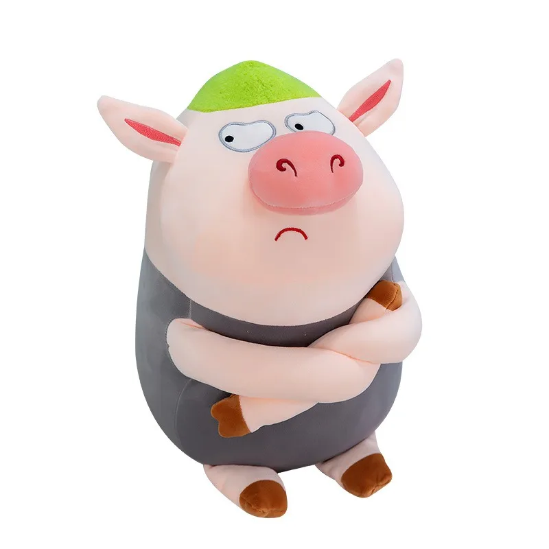 Jouet en peluche Kawaii, cochon câlin, poupée douce, Couple de porcs, Animal rempli, cadeau d'anniversaire pour enfants, grand oreiller mignon, décor pour enfants