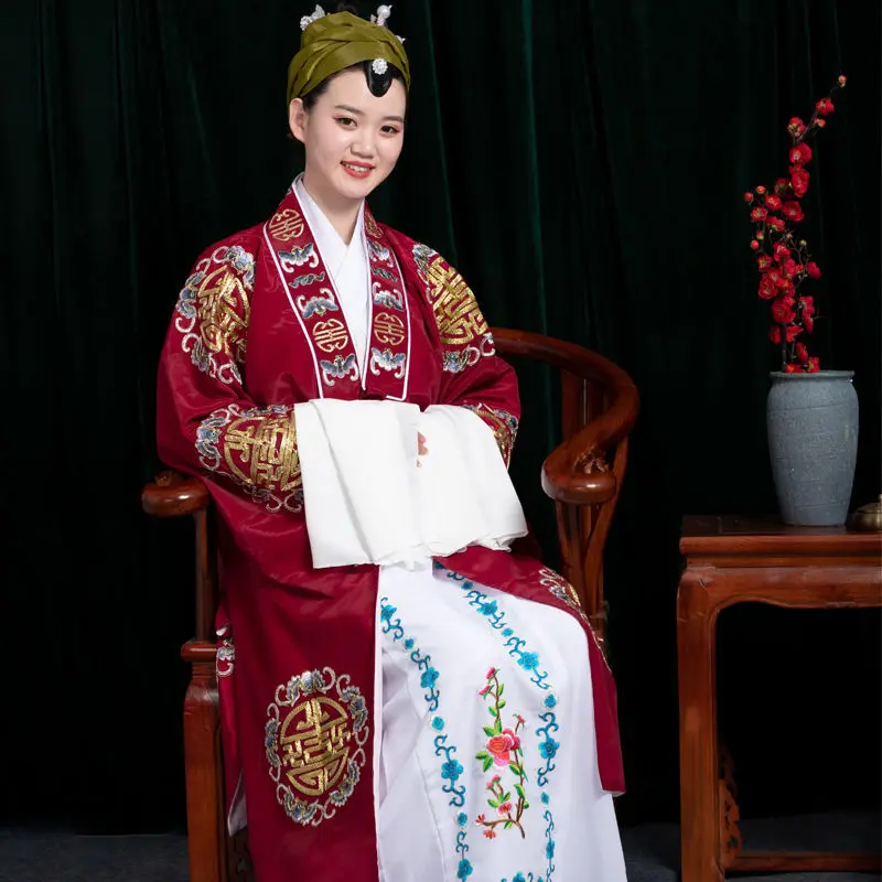 Chinese Style Wife Ancient Costume Opera Cosplay Clothes Peking Opera And Yue Opera Stage Performance Dress