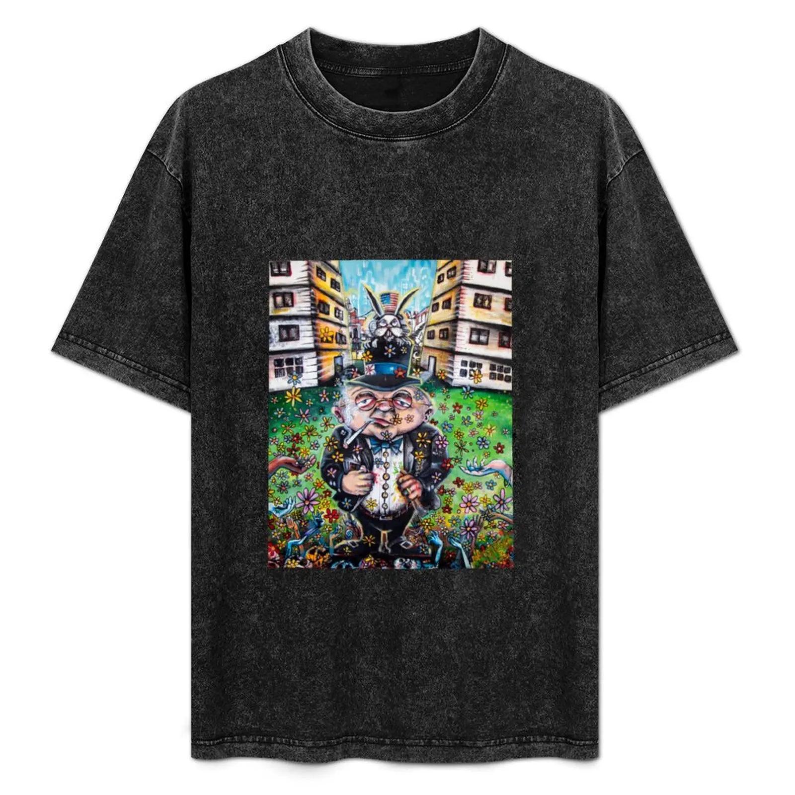 Fill the whole with flowers T-Shirt Outdoor Sports Short Sleeve Top
