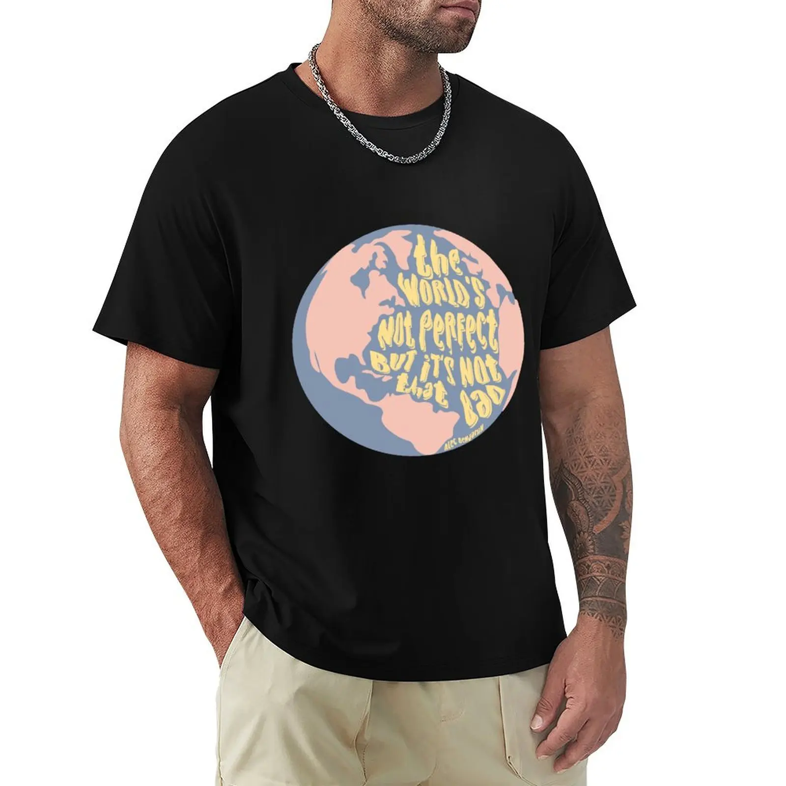 If We Have Each Other by Alec Benjamin (Narrated for You) T-Shirt Relaxed Casual Short Sleeve Tee