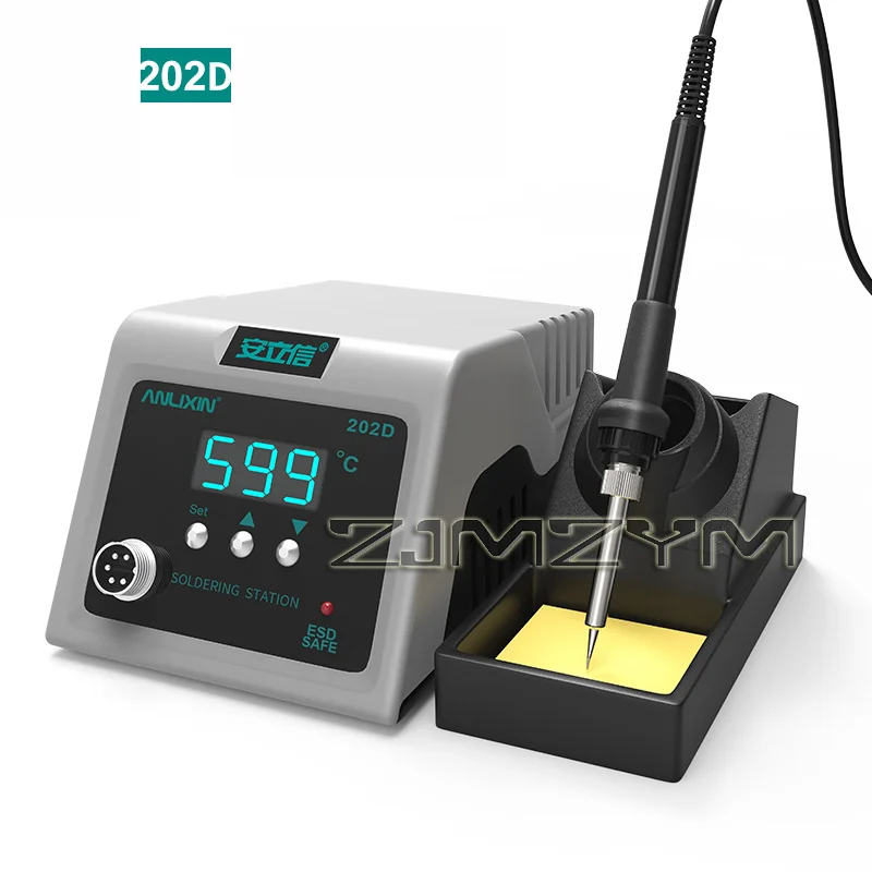 80W High Frequency Constant Temperature Welding Table Industrial Grade Digital Display Temperature Control, Electric Solder Iron