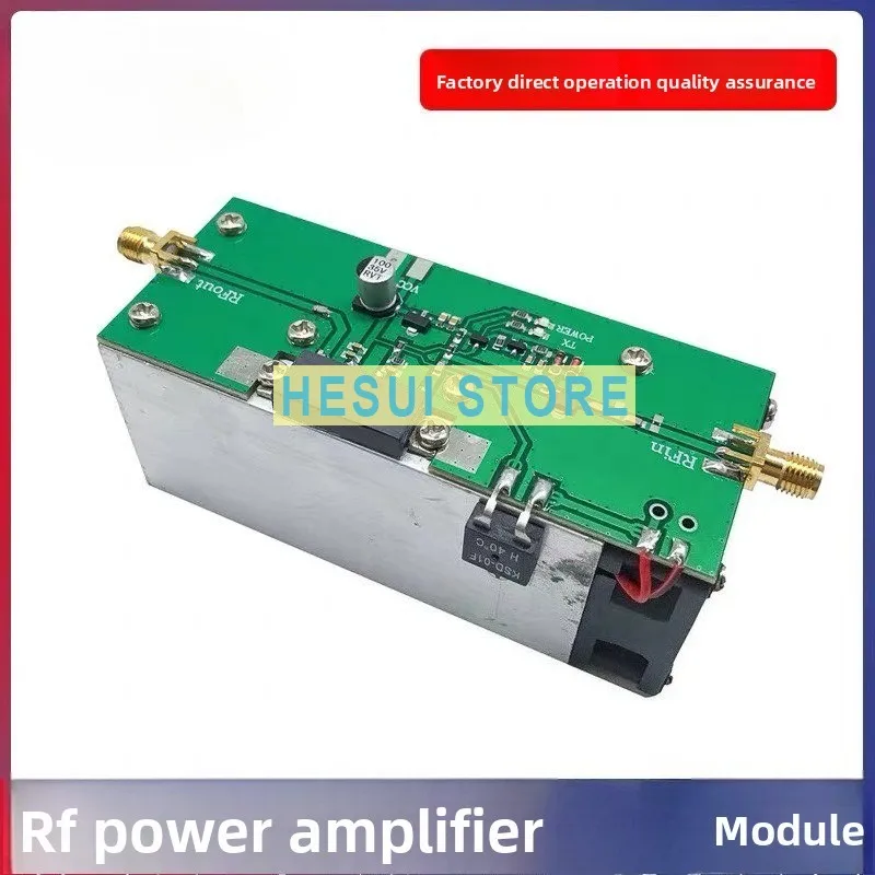 amplificatore-di-potenza-usw-sw-vhf-13w-25w-selezionabile-138mhz-170mhz-144mhz-modulo-144mhz-con-dissipatore-di-calore-in-alluminio-cnc-e-ventola
