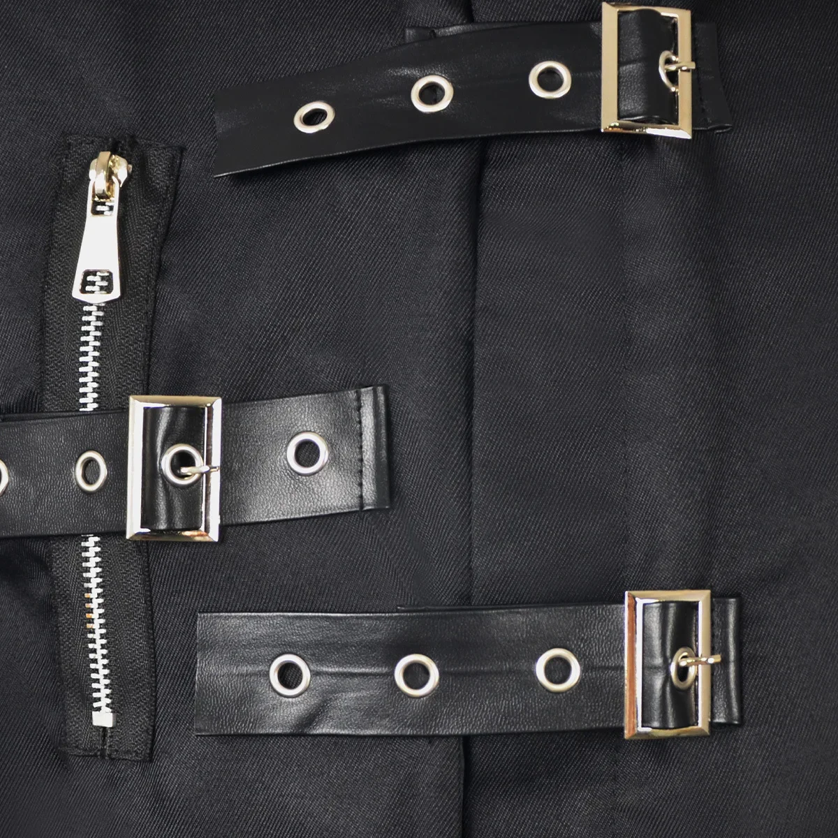 Michael Jackson Cosplay-Kostüm BAD Punk-Jacke Schwarze Schmale BAD-Jacke Kostümkleidung für Männer und Teenager, die Stars lieben und Nachbildungen erstellen möchten. – Detail 8