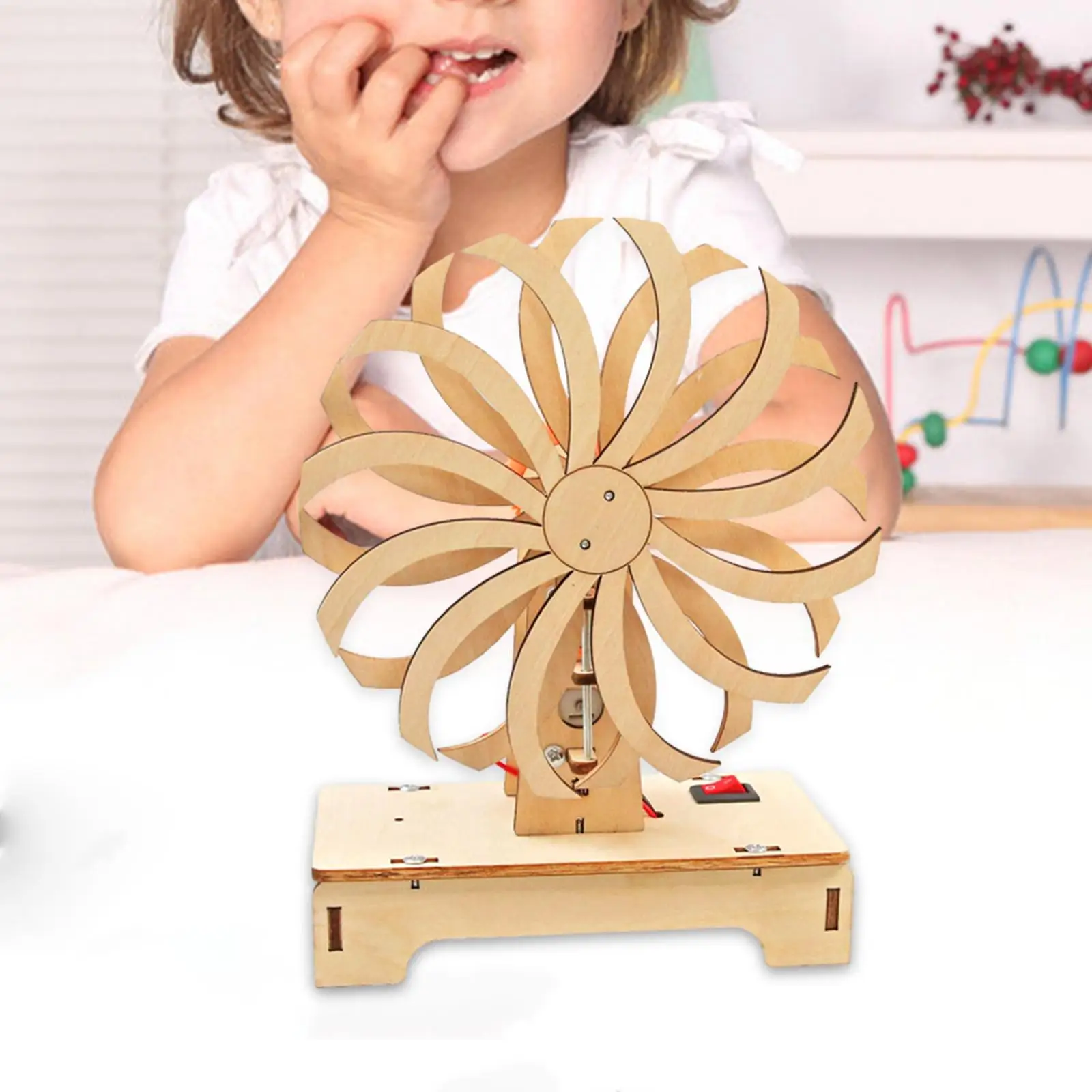 

Stem Science Kits 3D Wood Puzzle Assembly, Creativity Physics Science Experiment Wooden Craft for Kids, Teens Development