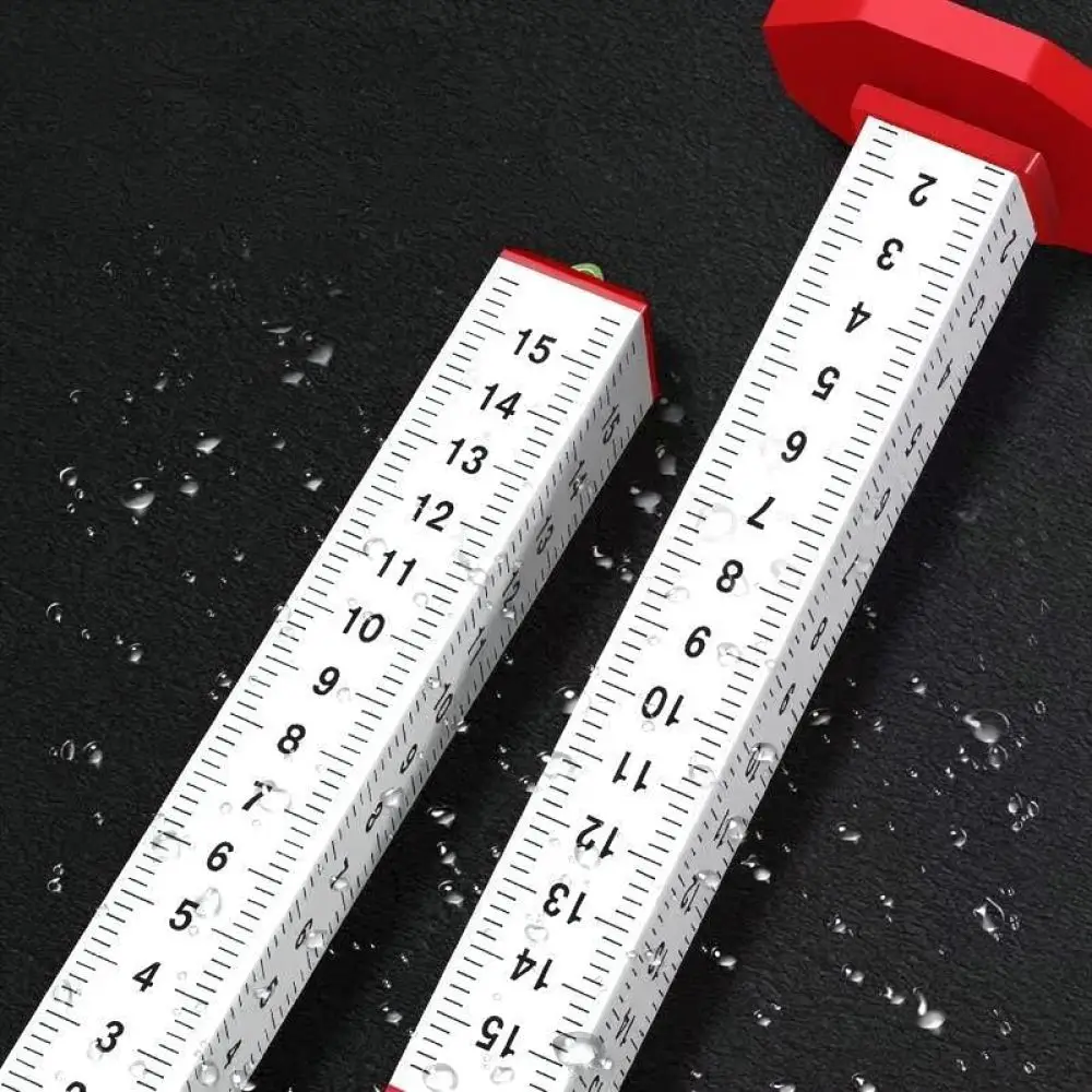 Professional Tile Alignment Locator Ruler Construction Tool For Precise Ceramic Flooring Height Positioning Adjustment System