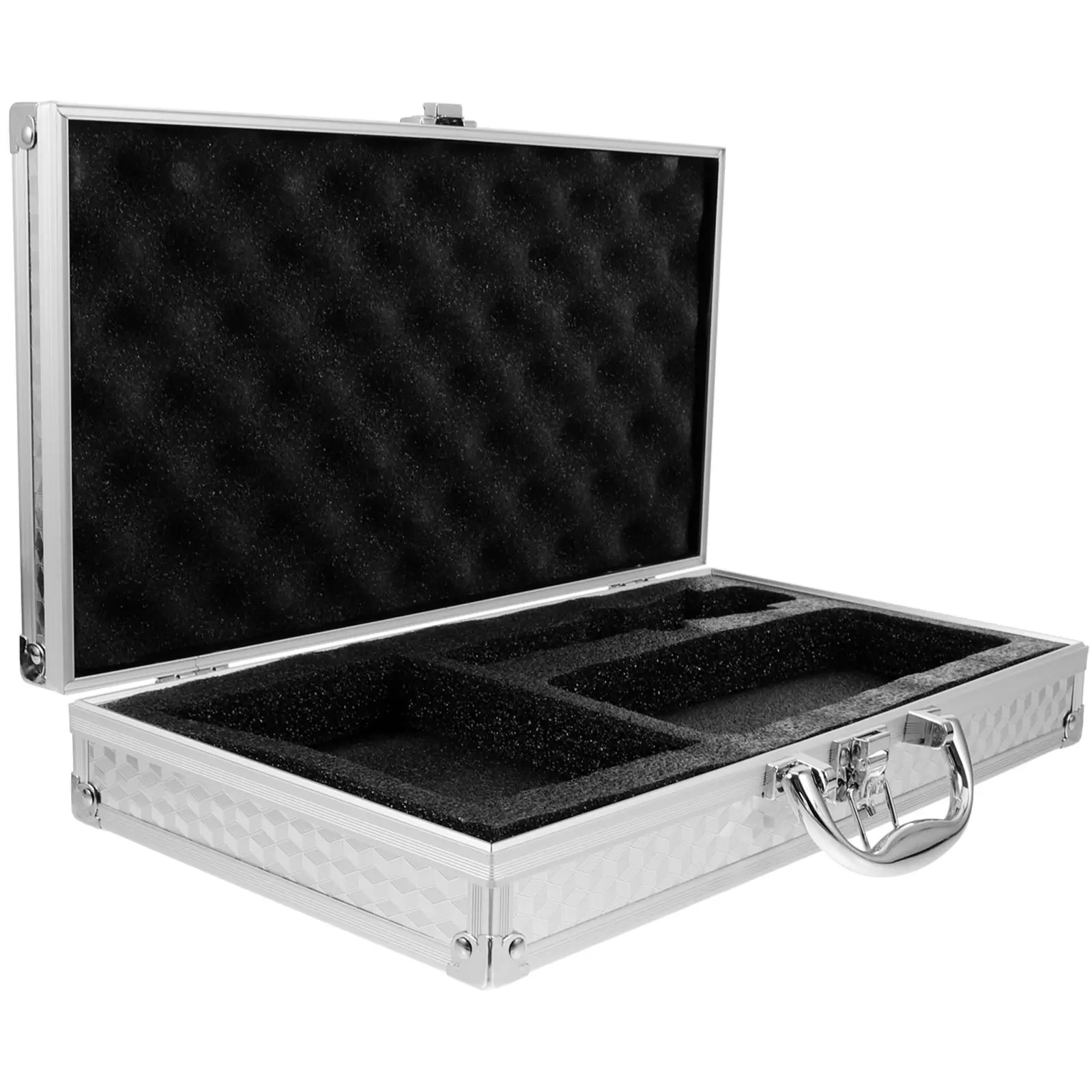 

Microphone Protection Metal Storage Case for Microphone Case Wireless Mic Handheld Portable Suitcase Audio Stage Device