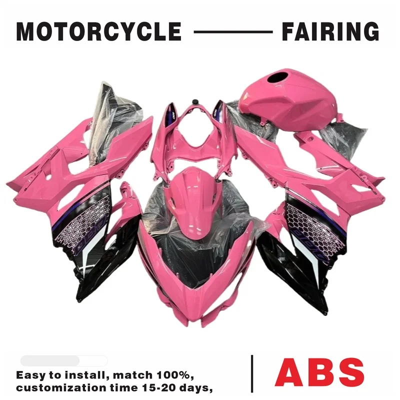 

Pink Fairings for KAWASAKI Ninja400 2018 2019 2020 2021 2022 2023 2024