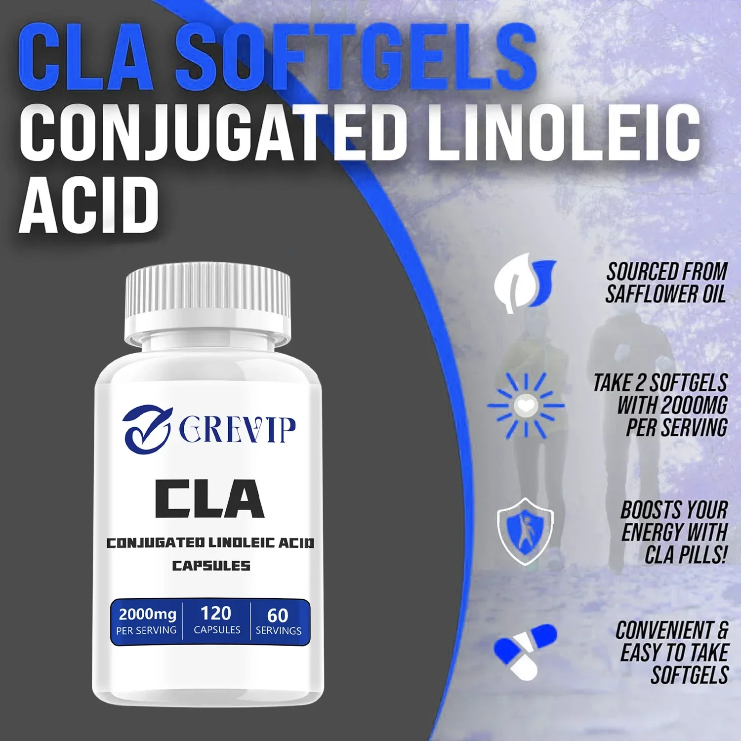 CLA - Fat Burner, Appetite Suppressant, Weight Management, Lean Muscle and Tone