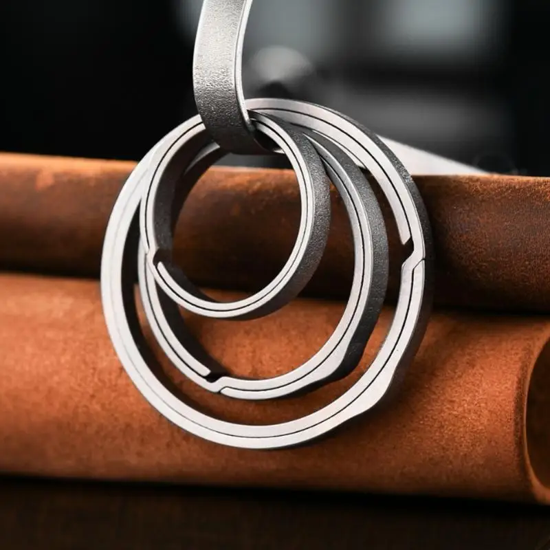 Titanium Alloy Earrings for Men Women Lightweight Rust Proof Durable Jewelry for Outdoor Camping Hiking