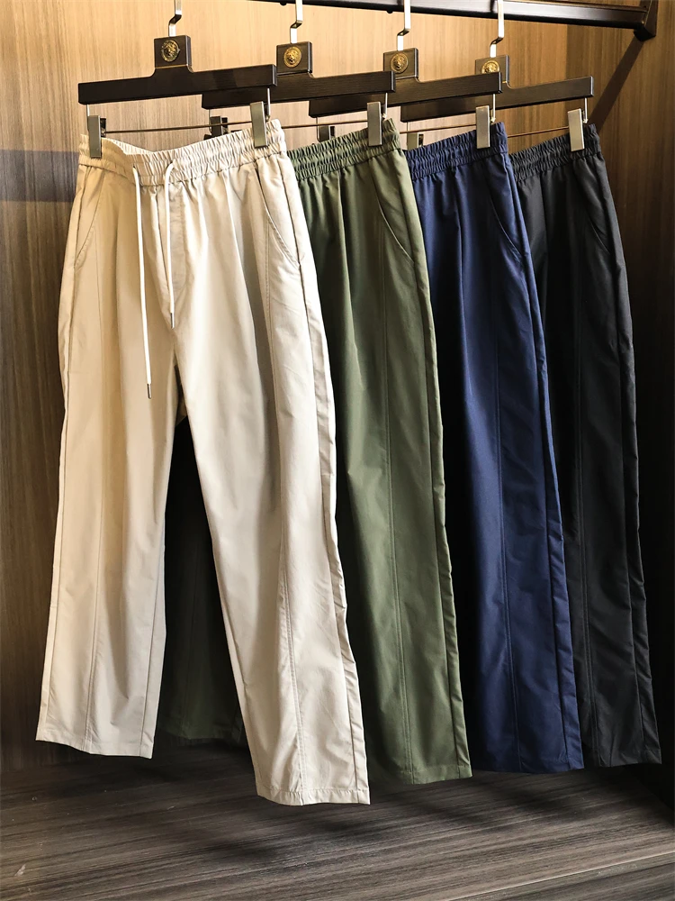 

Matrix id Tear Resistant Summer Outdoor Men's Casual Pants Breathable Loose Fit Straight Leg Comfortable Faion Urban Sle